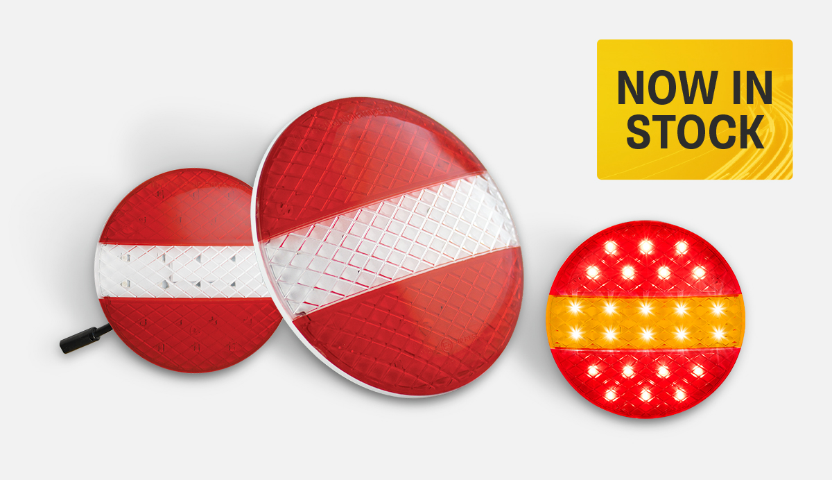 Product Focus - EU140STIM4P Low-Profile Round Rear Lamp With Lighting Harness System Capability